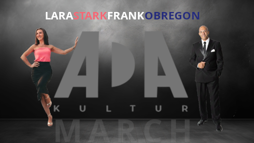 Frank Obregon & Lara Maria Stark in Cafe ADA
